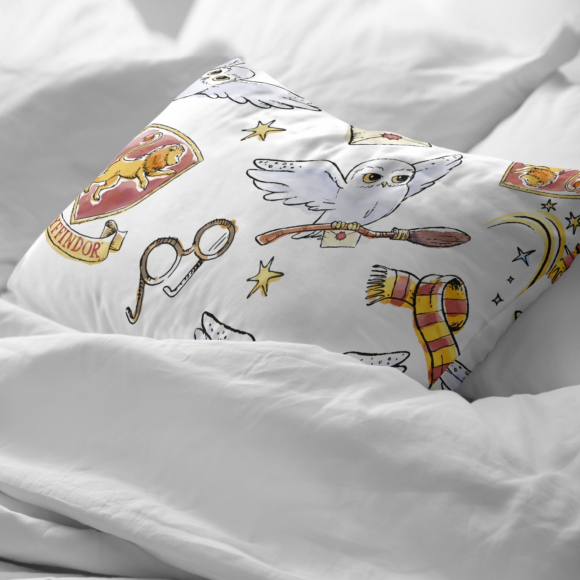 Hedwig 100% cotton pillowcase