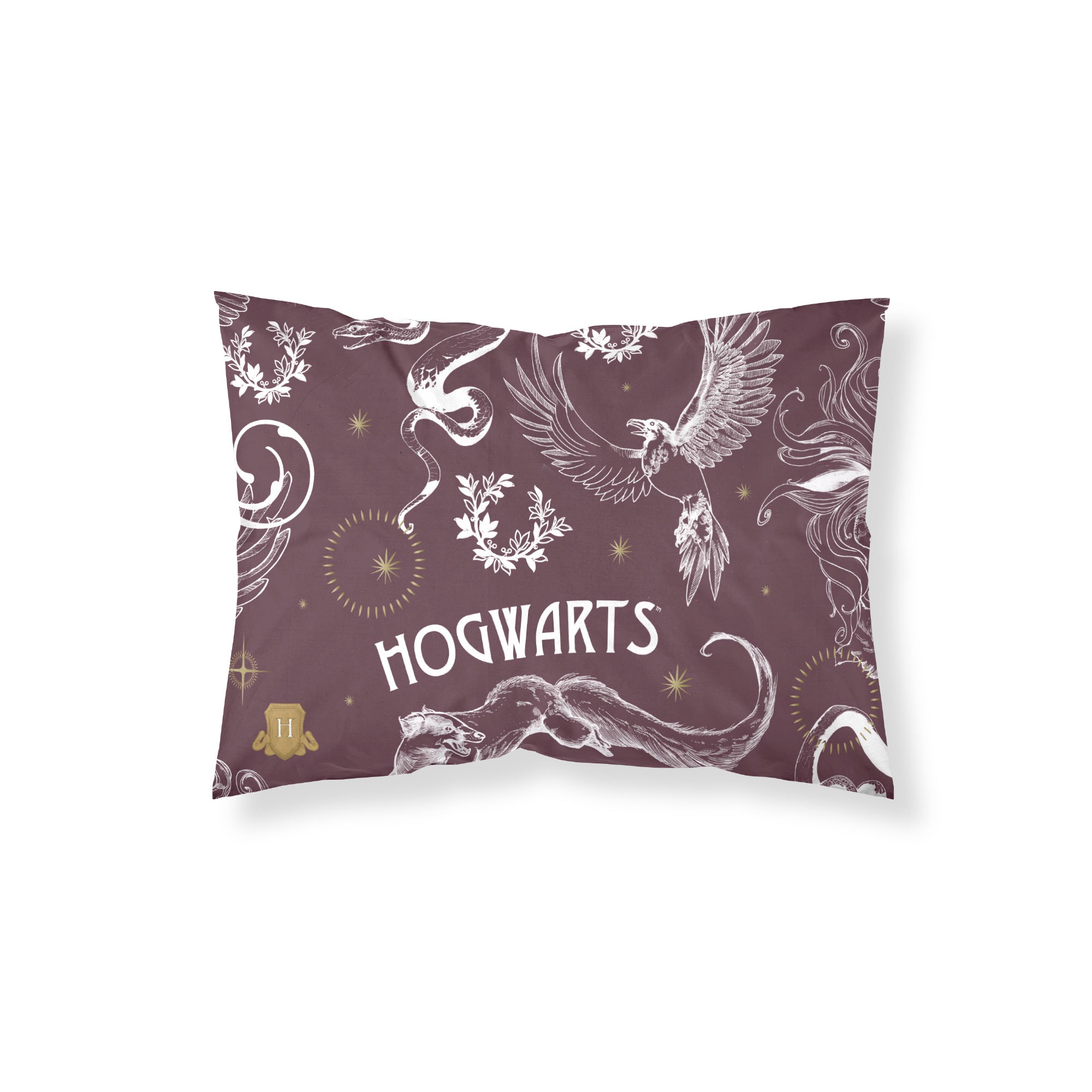 100% cotton pillowcase Hpotter Creatures