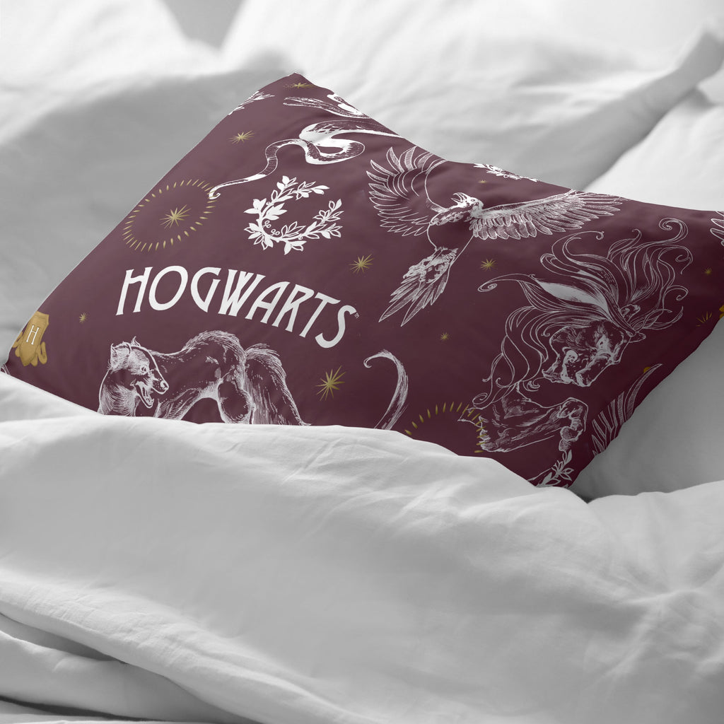 100% cotton pillowcase Hpotter Creatures