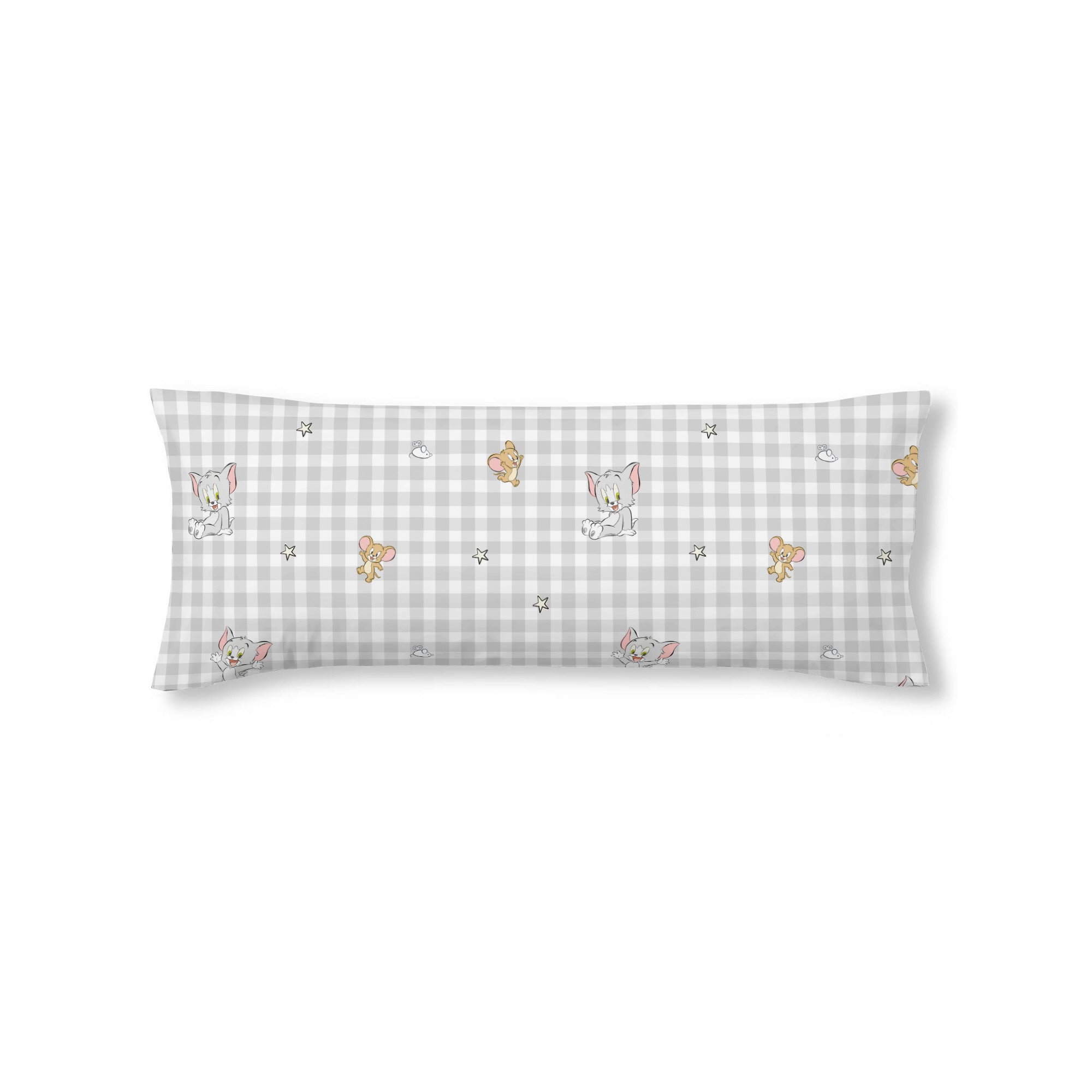 100% cotton Tom &amp; Jerry Vichy pillowcase