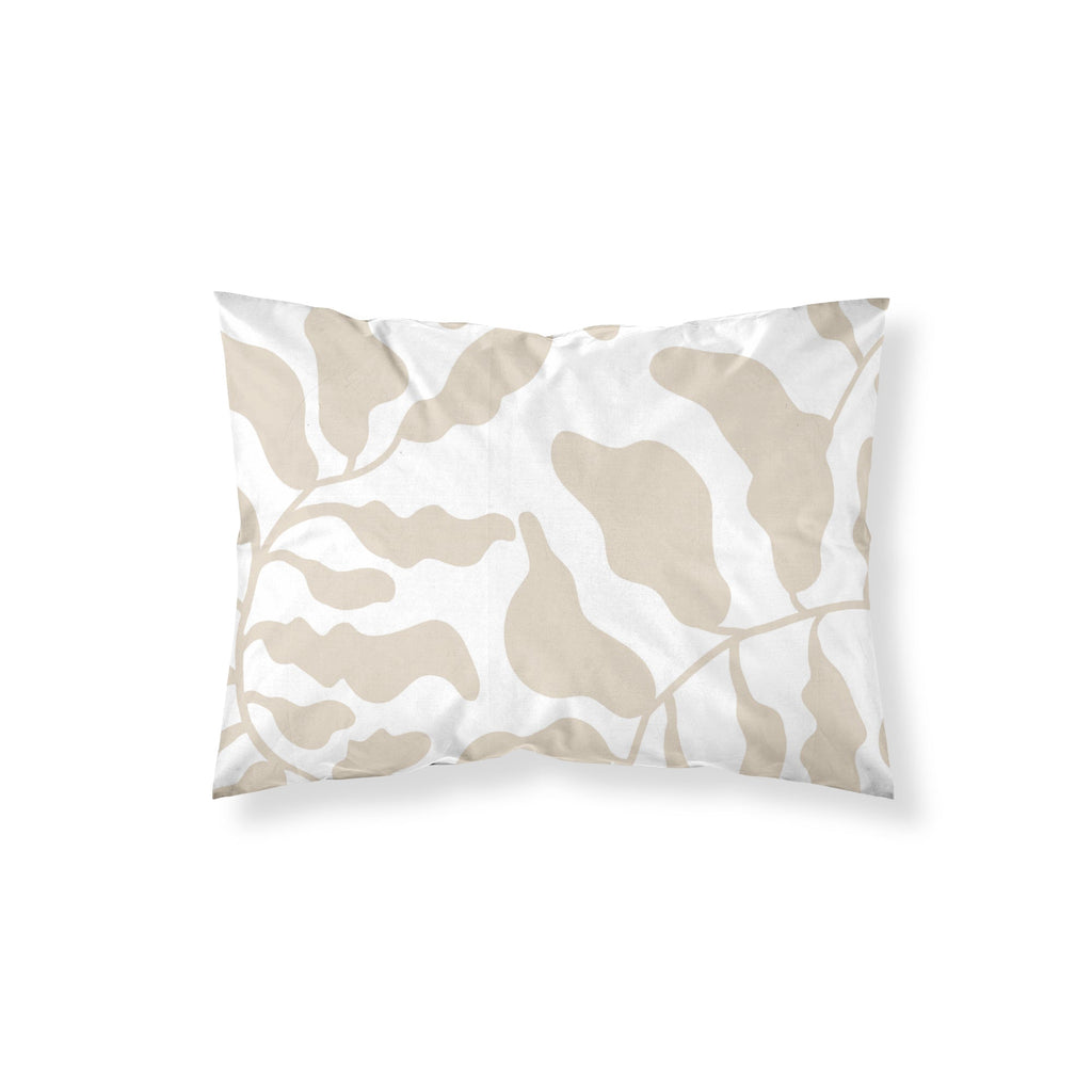 Taie d'oreiller 100% coton Chame Beig