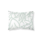 Taie d'oreiller 100% coton menthe Lucea