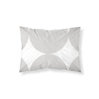 Taie d'oreiller gris Portmore 100 % coton