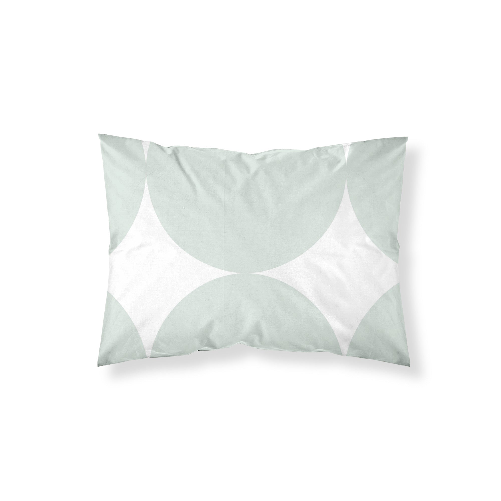Taie d'oreiller Portmore Menthe 100 % coton