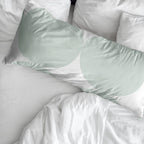 Taie d'oreiller Portmore Menthe 100 % coton