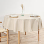 Levante 101 stain-resistant round tablecloth