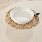 Levante 101 stain-resistant round tablecloth