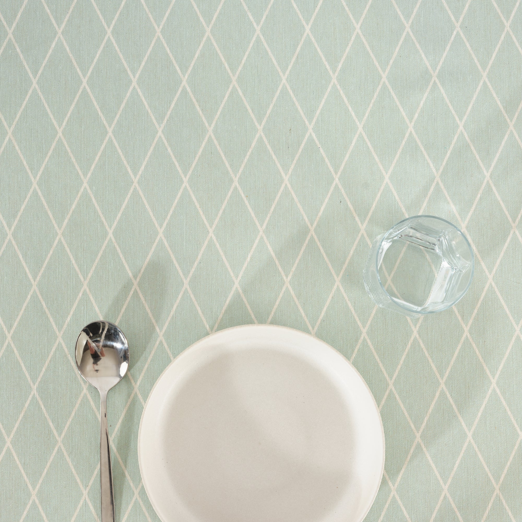 Round stain-resistant tablecloth 0220-55