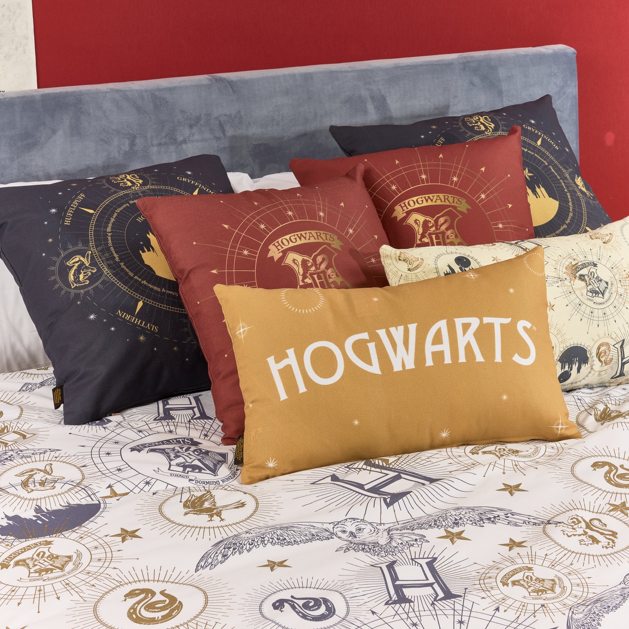 Duvet cover 100% cotton HPotter Gold Beige