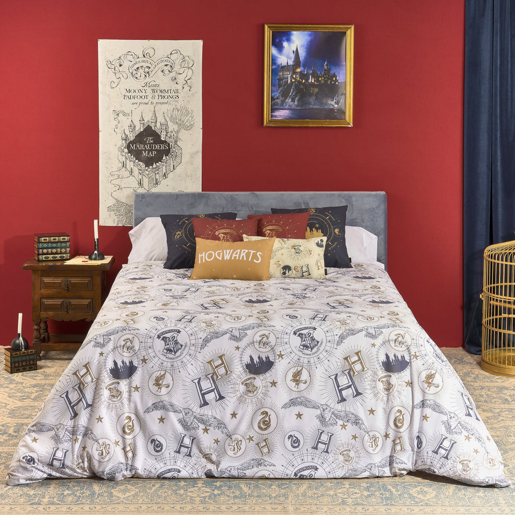 Duvet cover 100% cotton HPotter Gold Beige