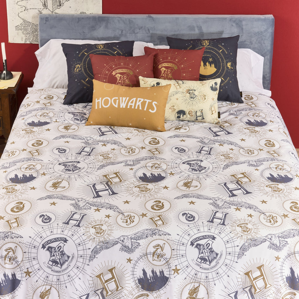 Duvet cover 100% cotton HPotter Gold Beige