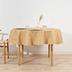 Round stain-resistant tablecloth 0120-32