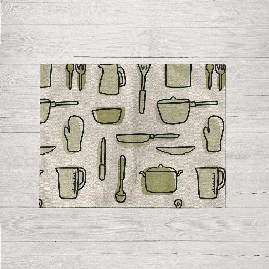 Pack of 2 individual tablecloths 0400-59