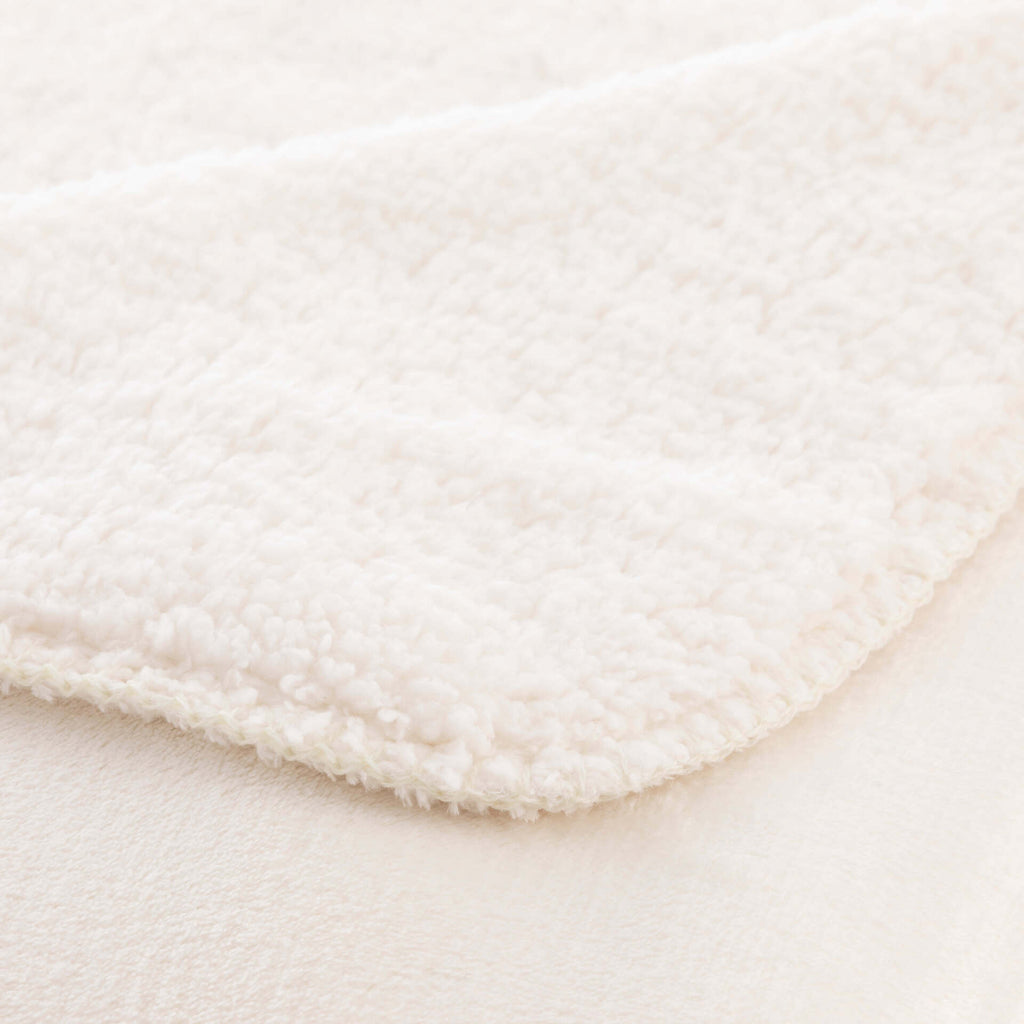 Couverture réversible extra douce Sedalina - Sherpa naturel