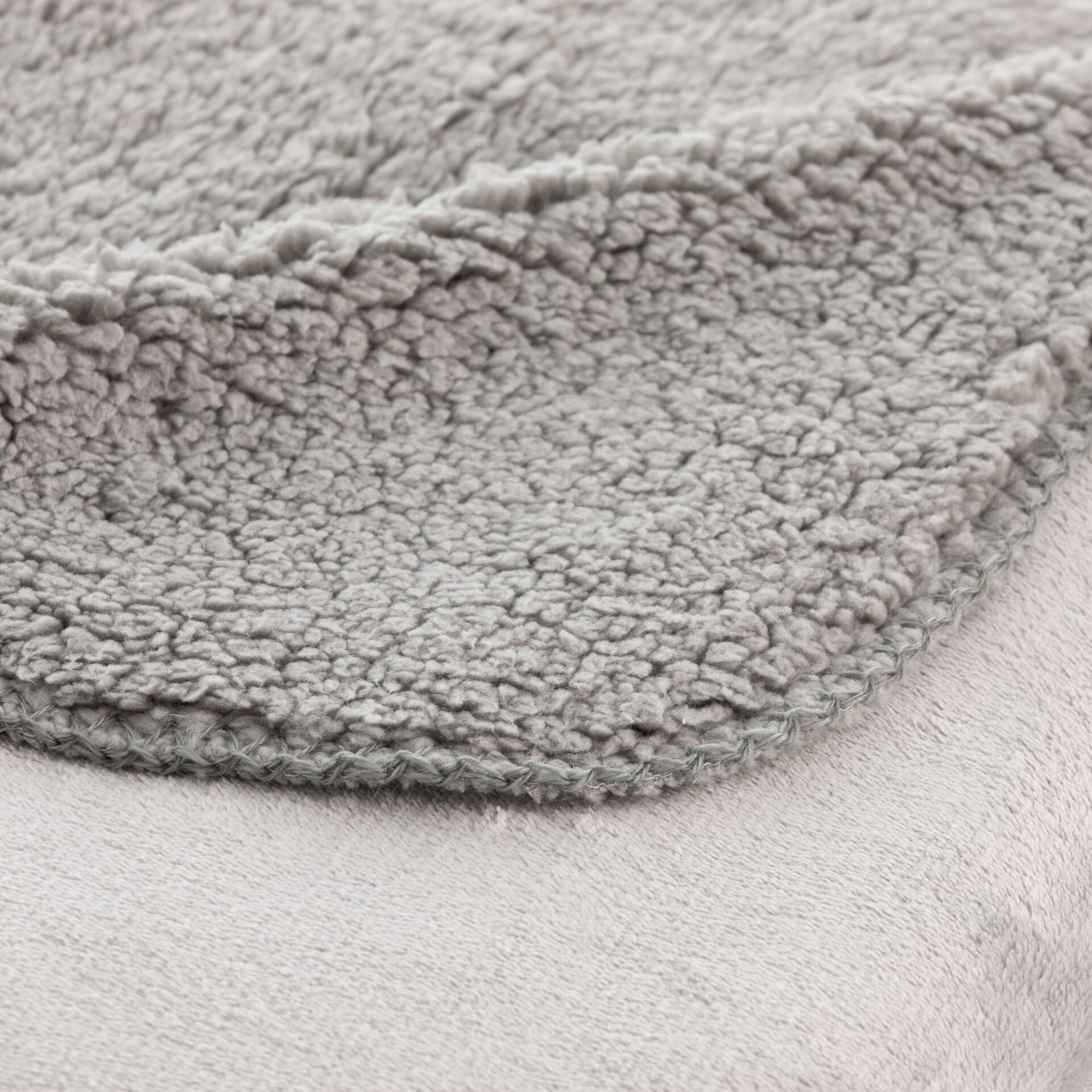 Couverture Réversible Extra Douce Sedalina - Sherpa Anthracite