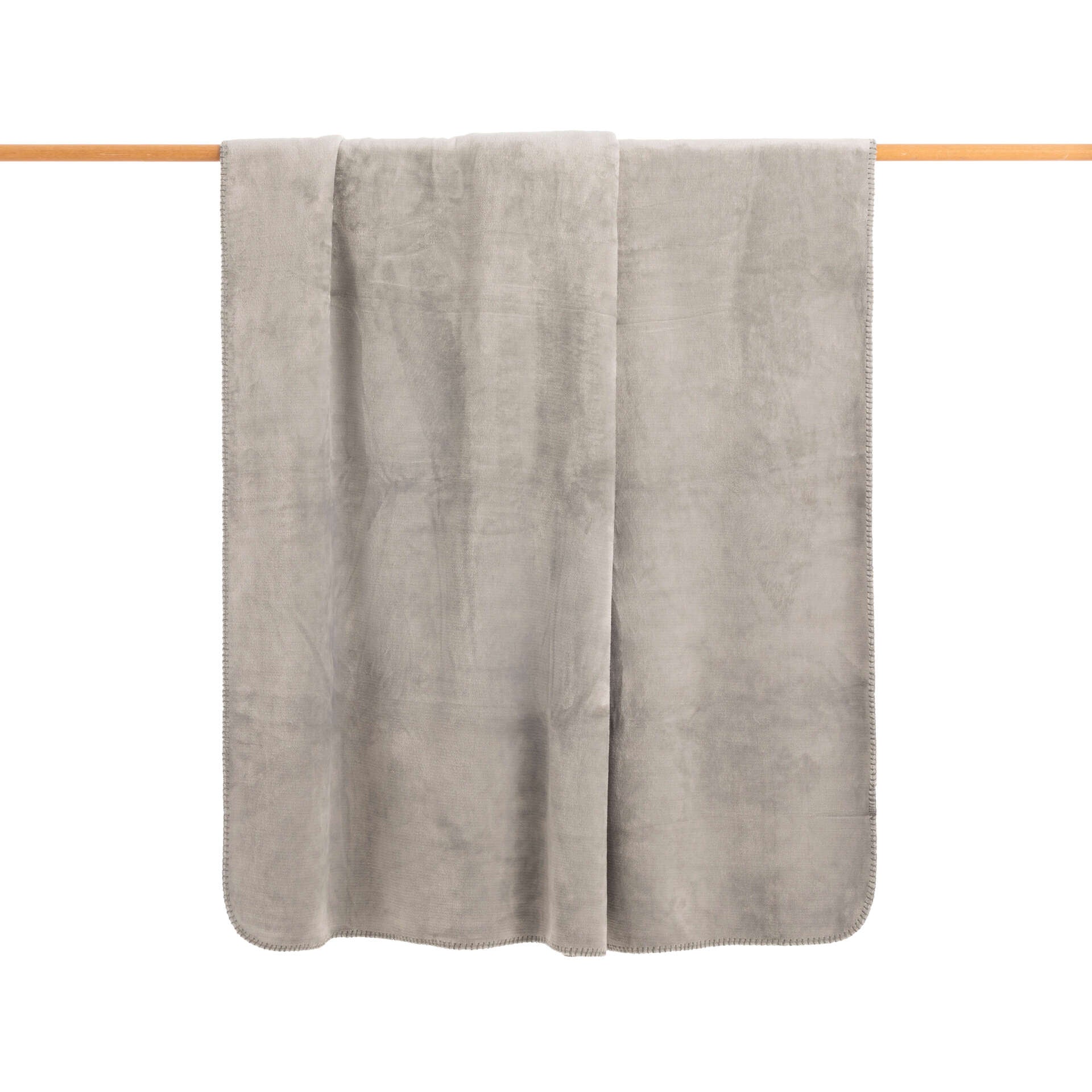 Couverture Réversible Extra Douce Sedalina - Sherpa Anthracite