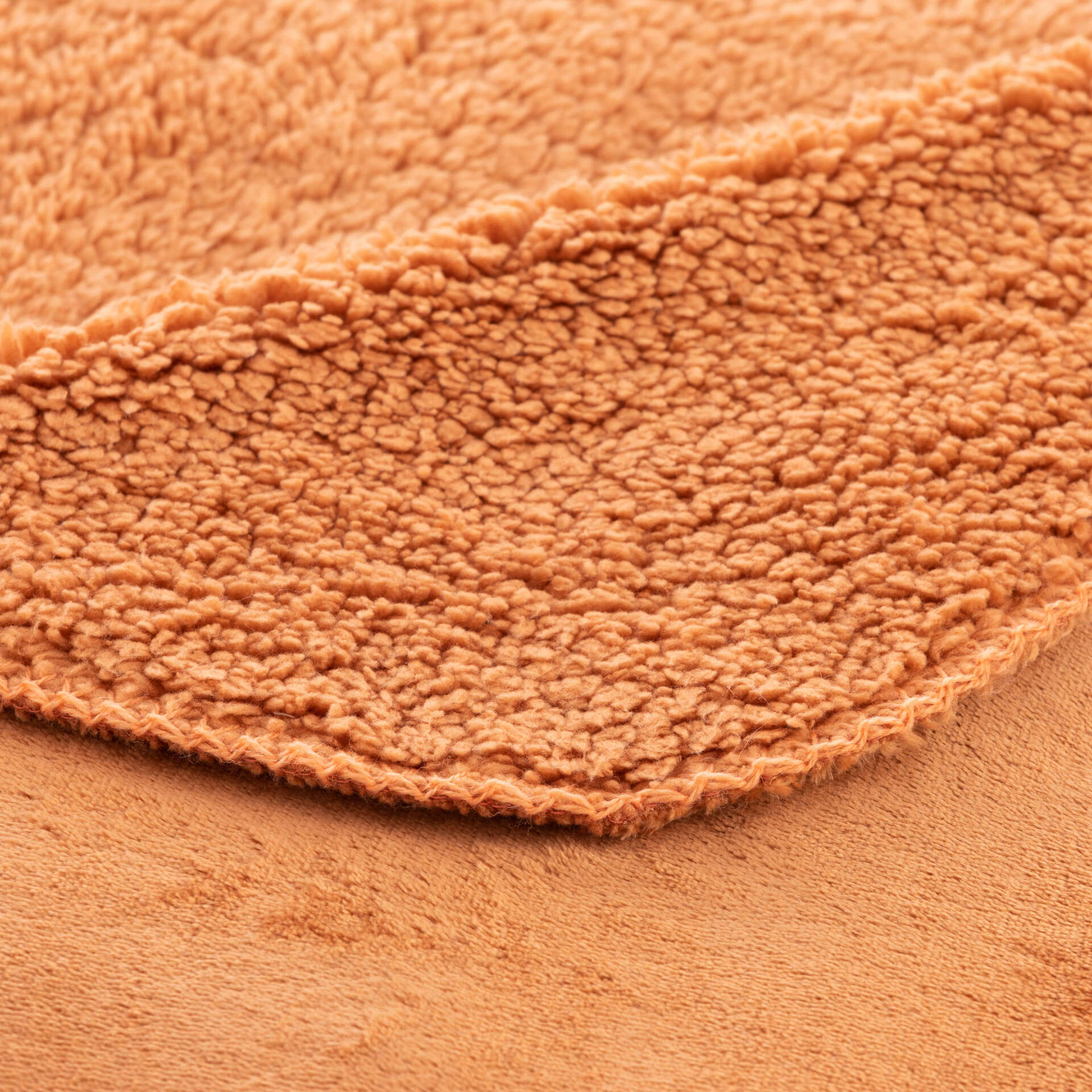 Couverture réversible extra douce Sedalina - Sherpa Brung Orange