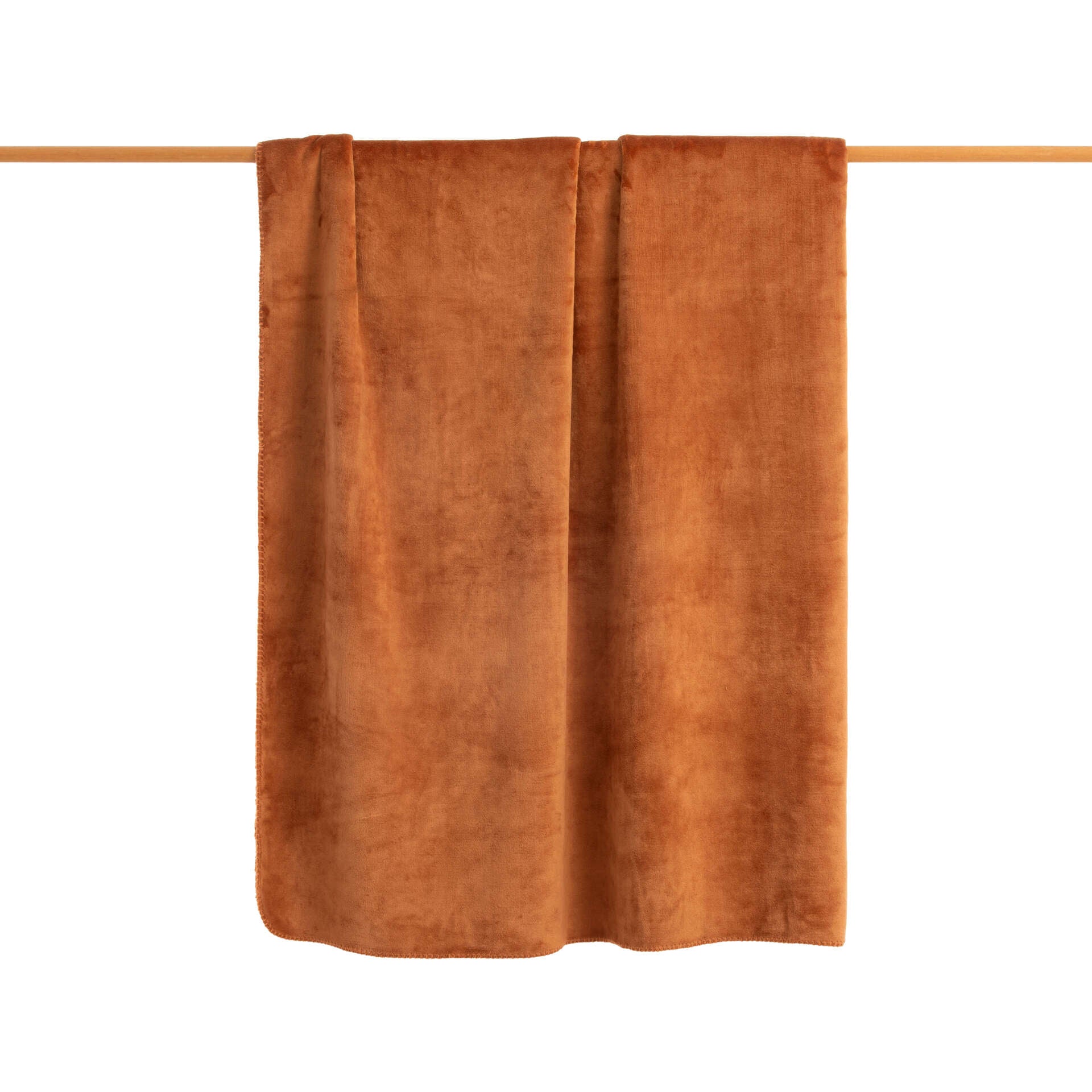 Couverture réversible extra douce Sedalina - Sherpa Brung Orange