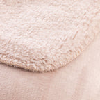 Couverture Réversible Extra Douce Sedalina - Sherpa Rose Clair