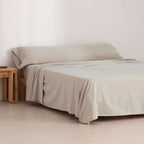 Natural Flannel Sheet Set 100% Cotton