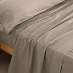 Taupe Flannel Sheet Set 100% Cotton