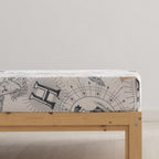 HPotter Gold Beige 100% Cotton Flannel Sheet Set