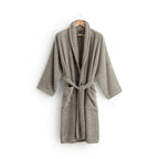 Bathrobe 100% combed cotton 650 gr. Army Green