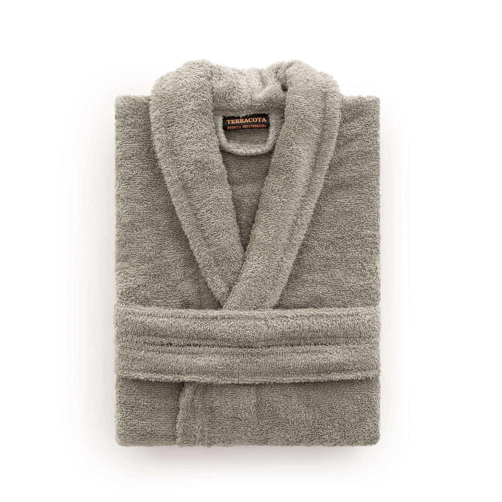 Bathrobe 100% combed cotton 650 gr. Army Green