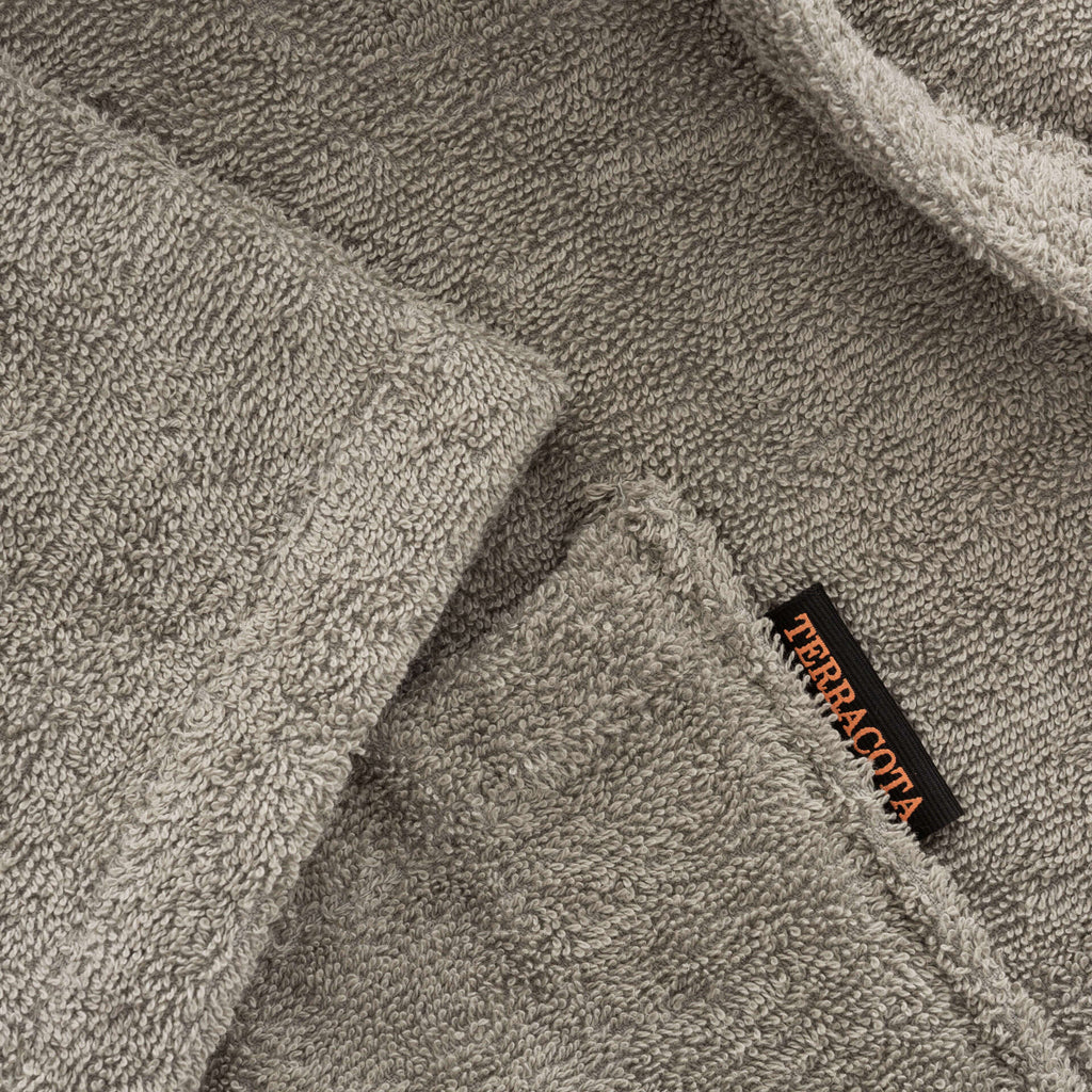 Bathrobe 100% combed cotton 650 gr. Army Green