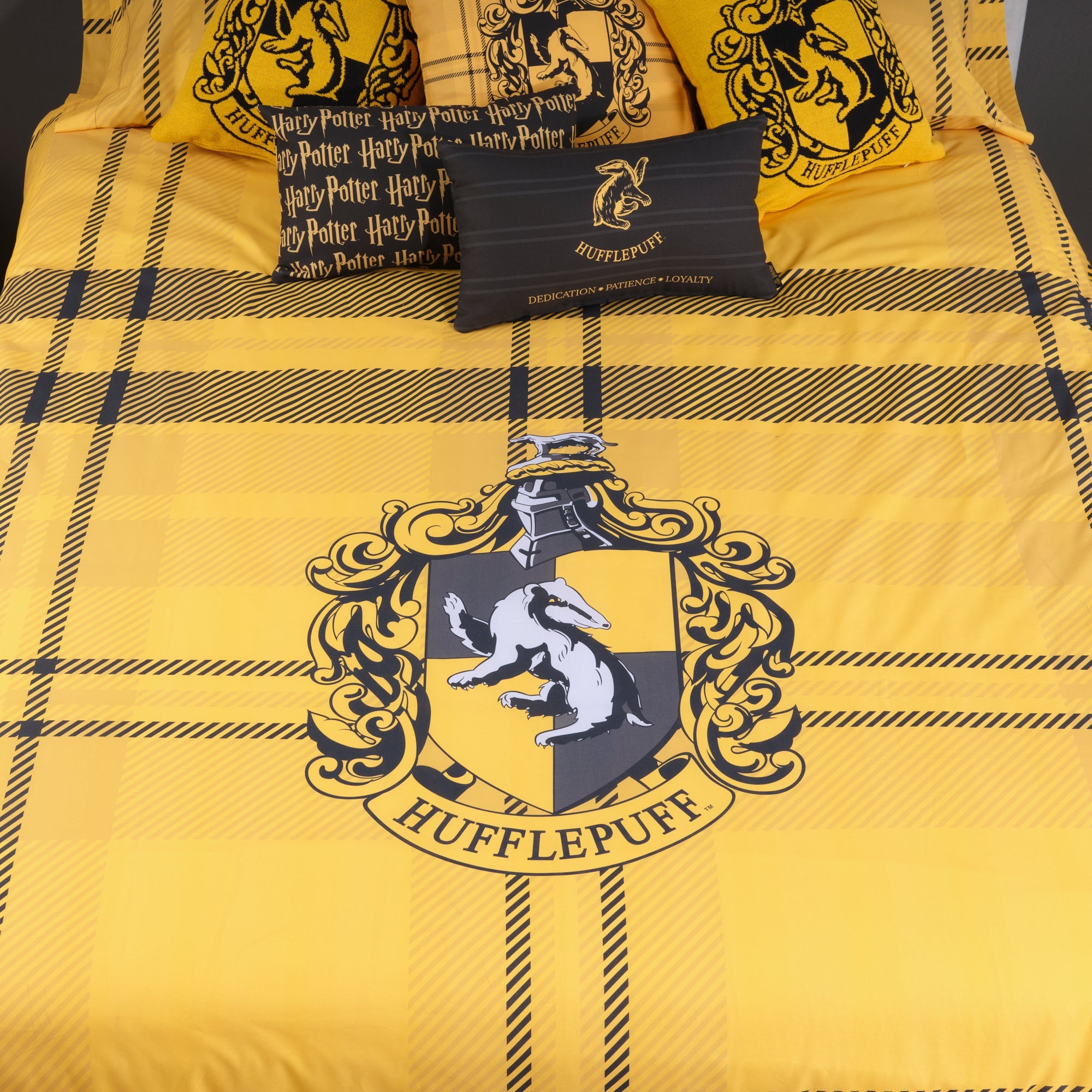 100% cotton Classic Hufflepuff duvet cover