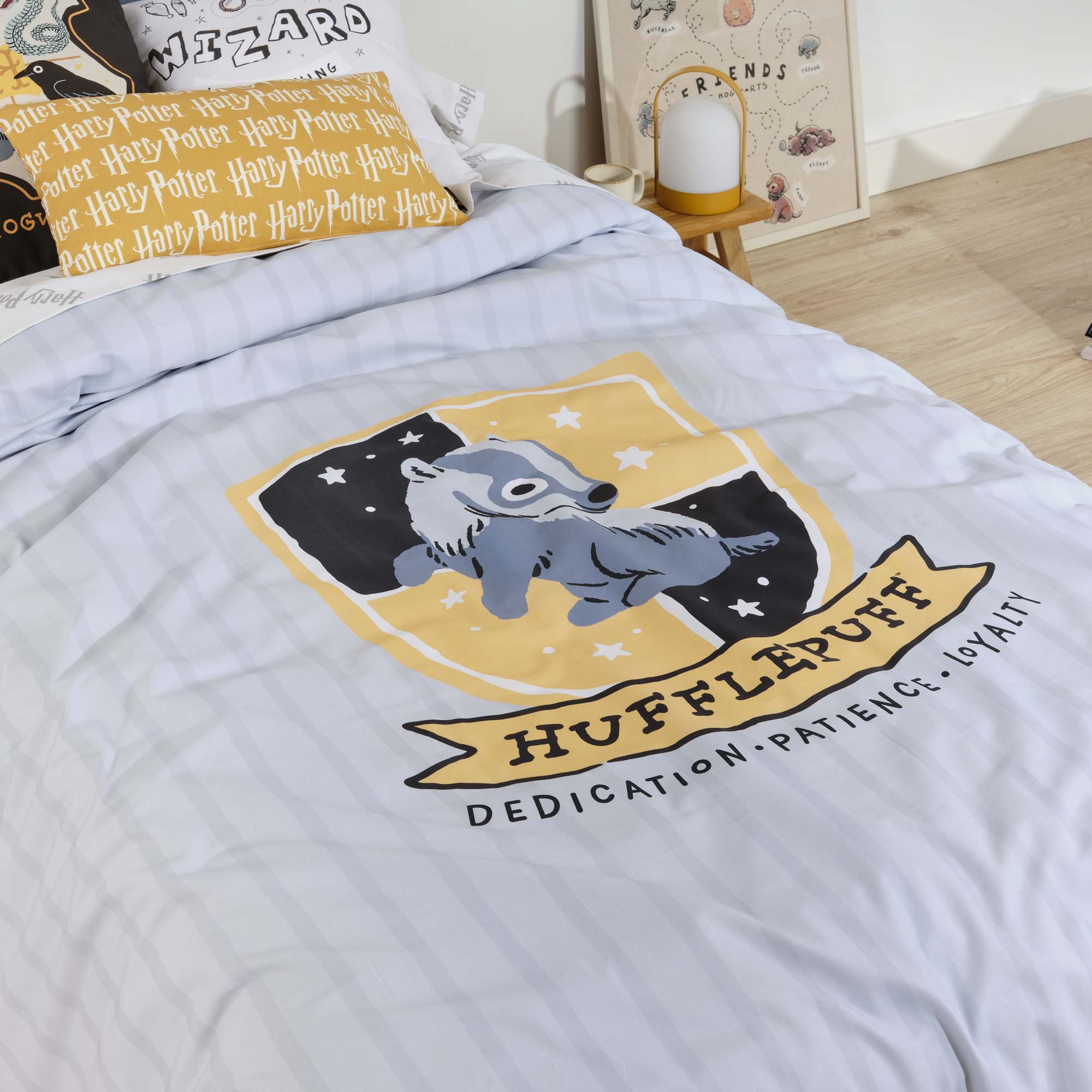 100% cotton Hufflepuff Sweet duvet cover