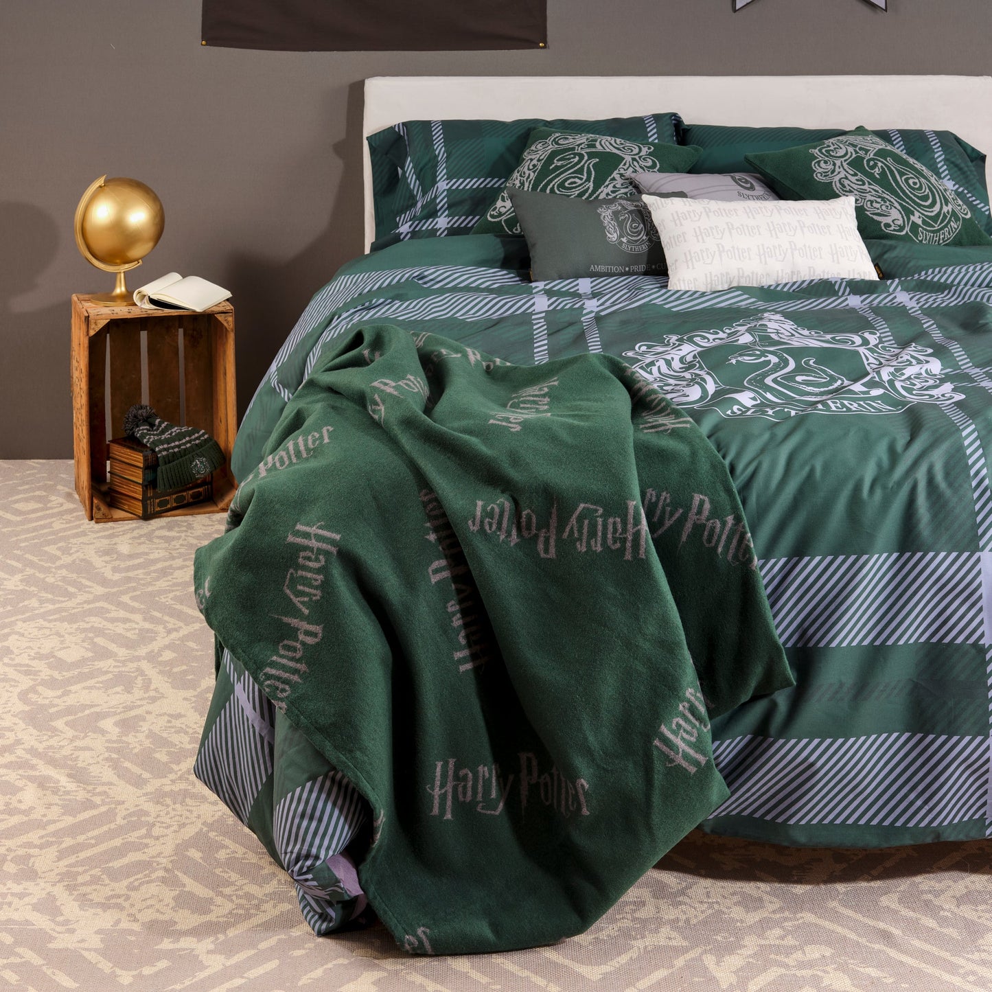 Funda nórdica 100% algodón Classic Slytherin