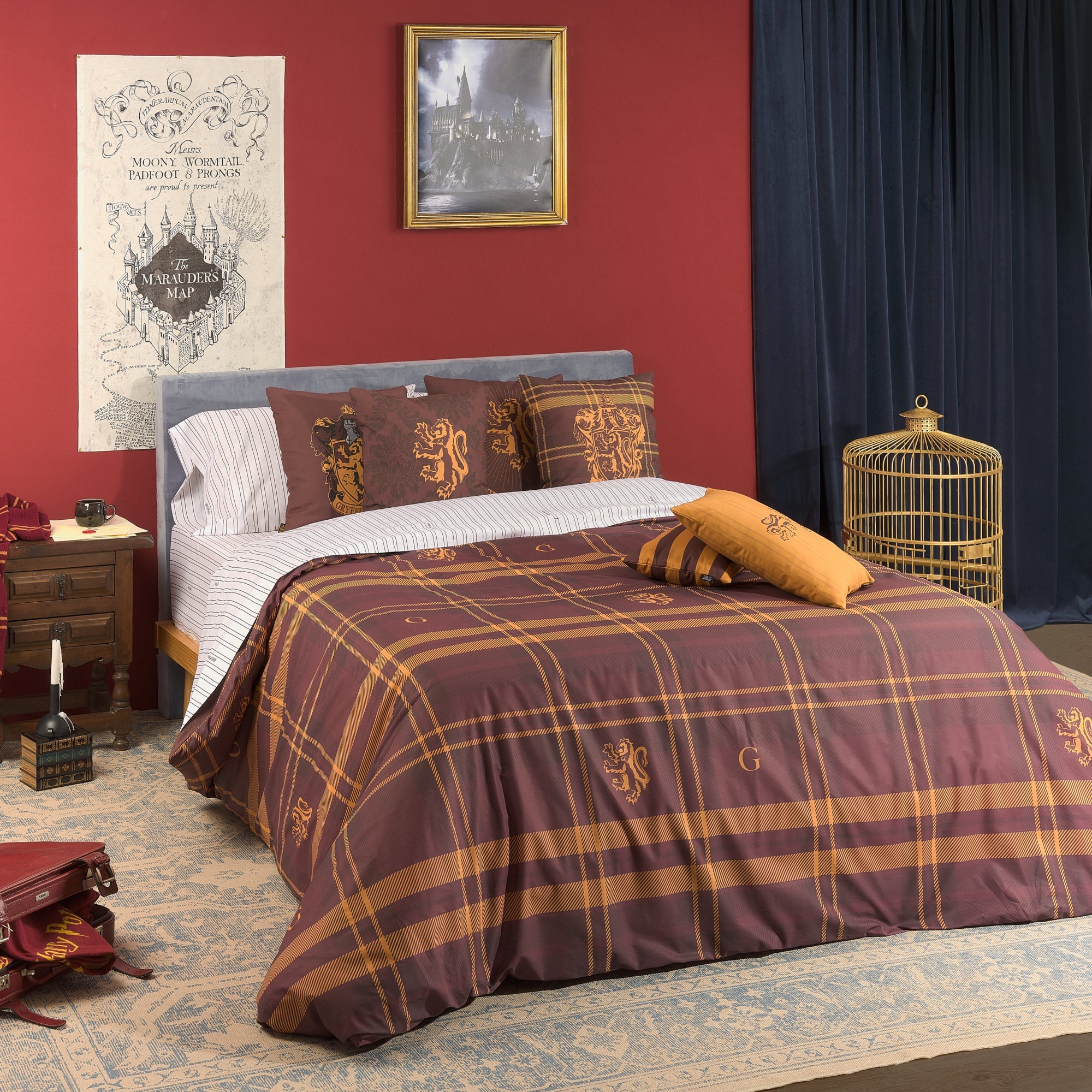 Duvet cover 100% cotton Gryffindor Picture