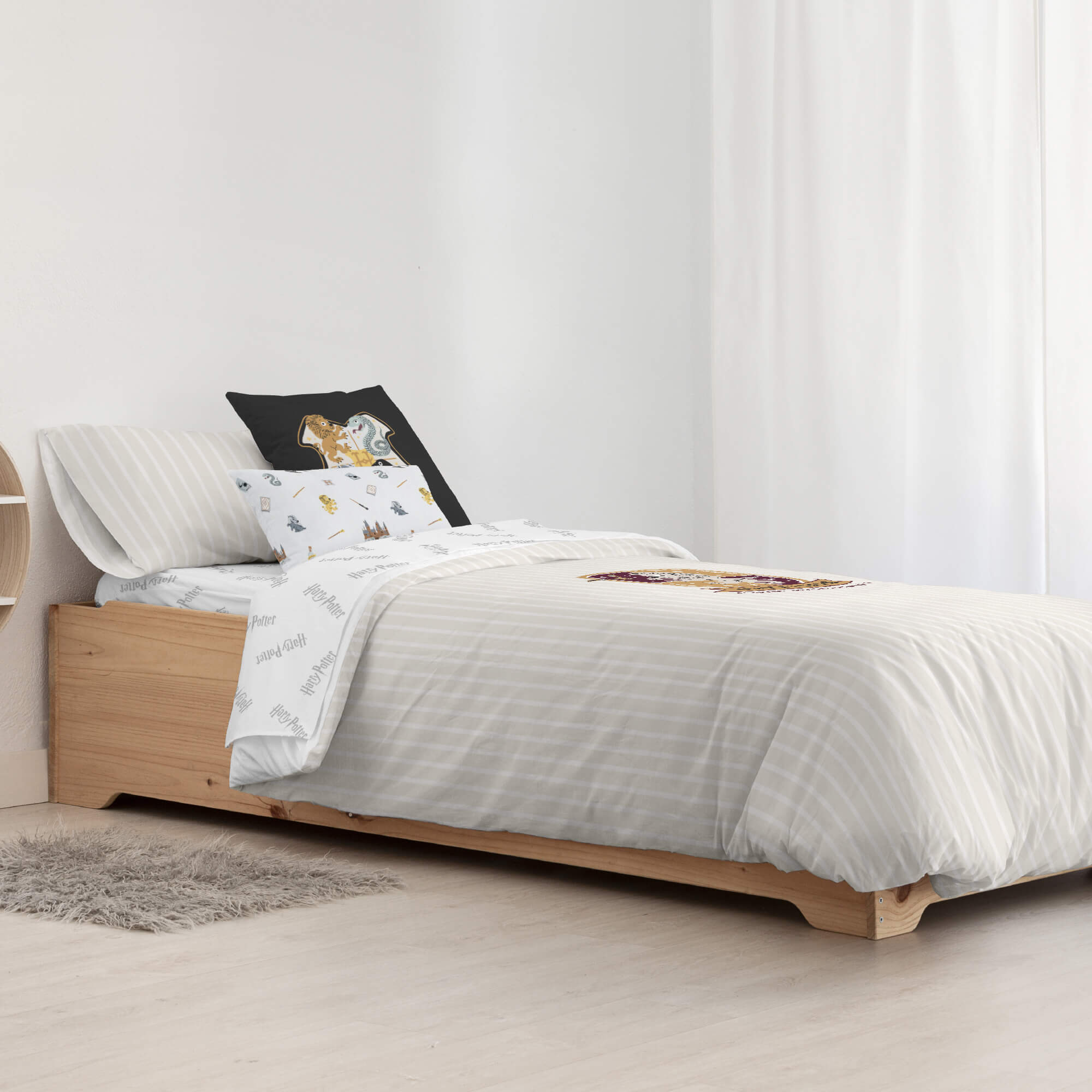 100% cotton duvet cover Gryffindor Sweet Beig