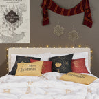100% cotton cushion cover 30x50cm Christmas Gold C