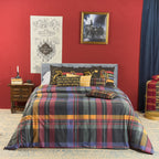 Funda nórdica 100% algodón Hogwarts Cuadro Colores