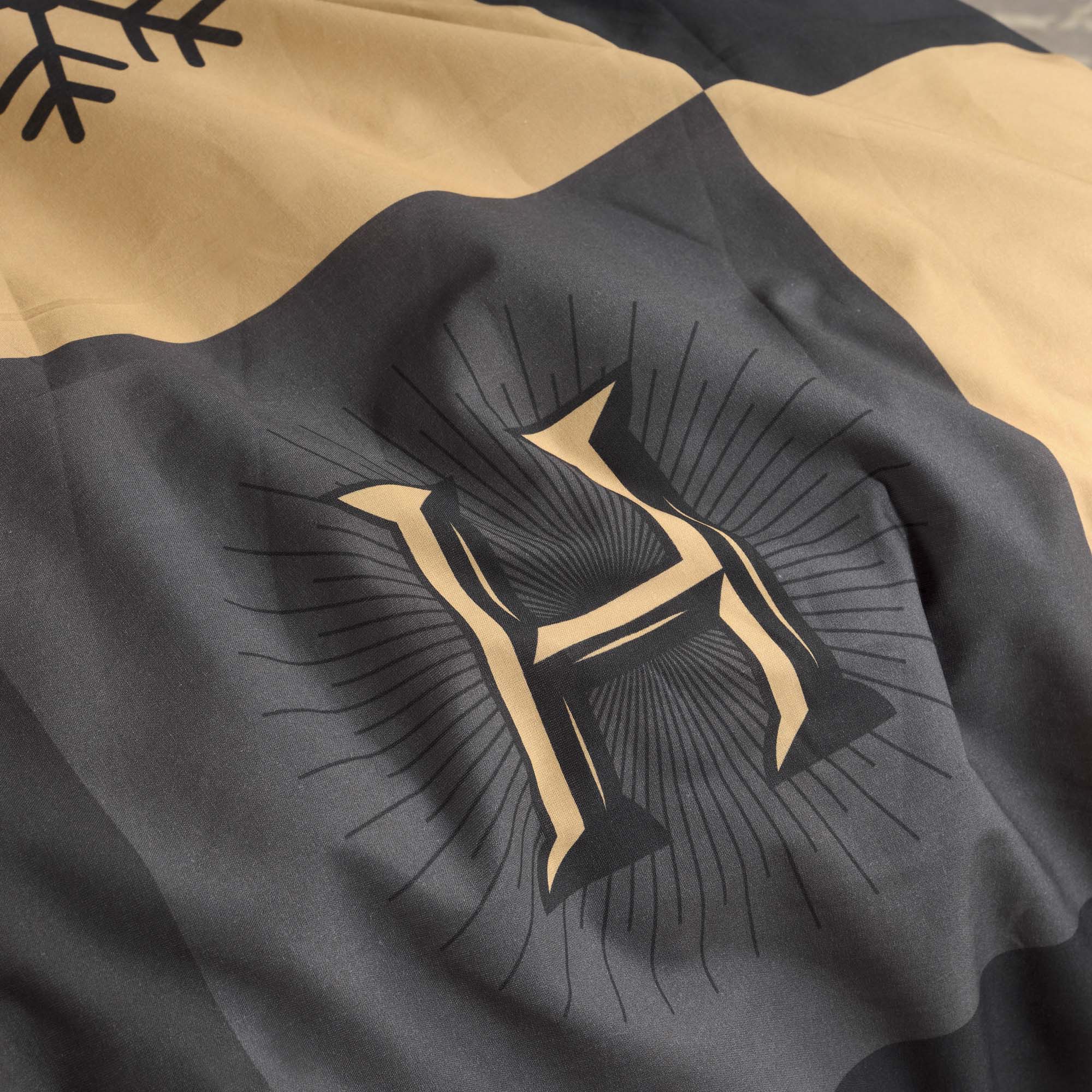 100% cotton duvet cover Hogwarts Christmas pictures