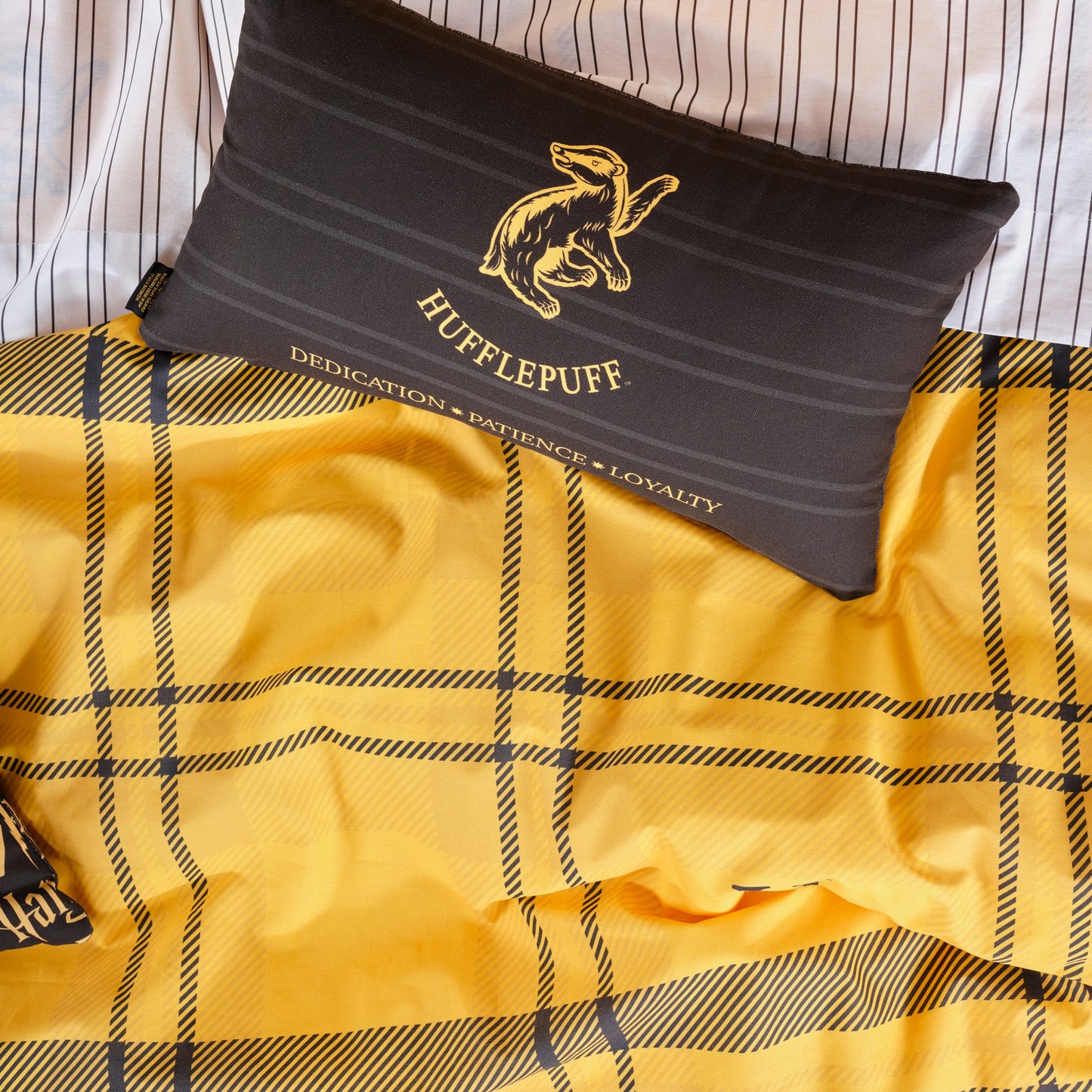Funda nórdica 100% algodón Hufflepuff Cuadro
