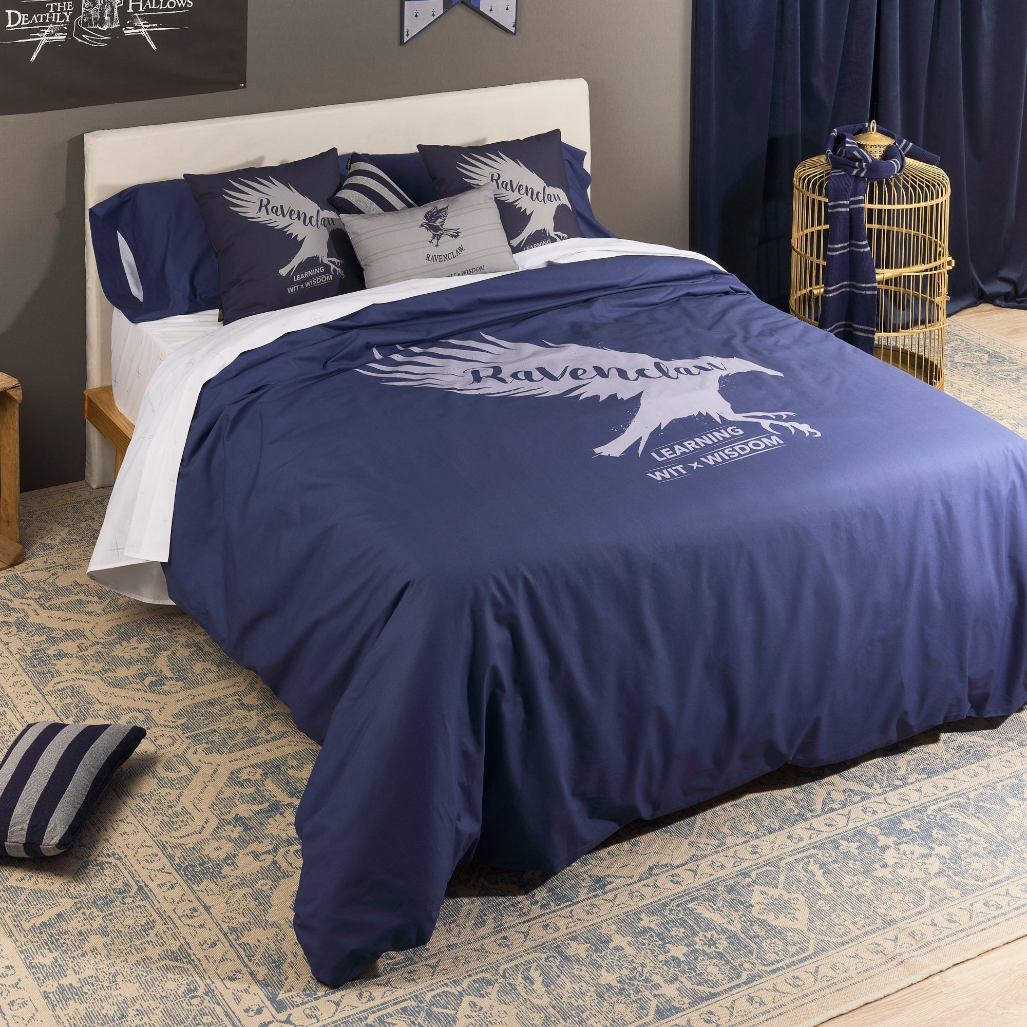 100% cotton duvet cover Ravenclaw Values