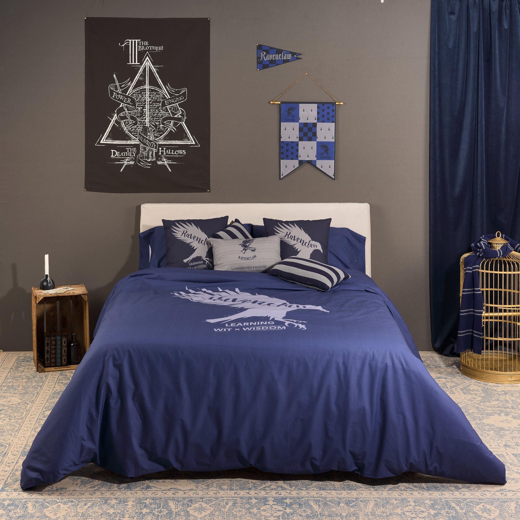 100% cotton duvet cover Ravenclaw Values