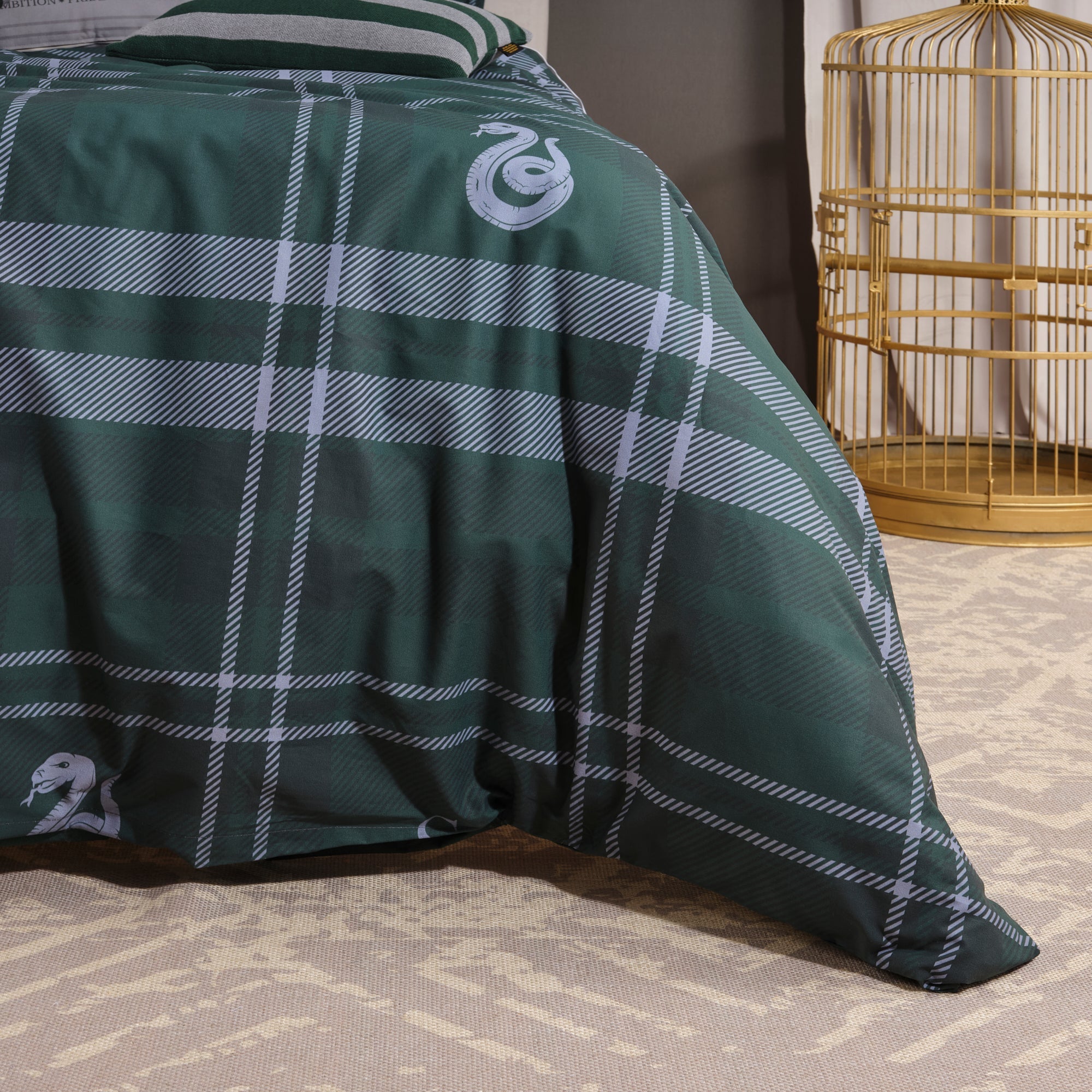 Duvet cover 100% cotton Slytherin Picture