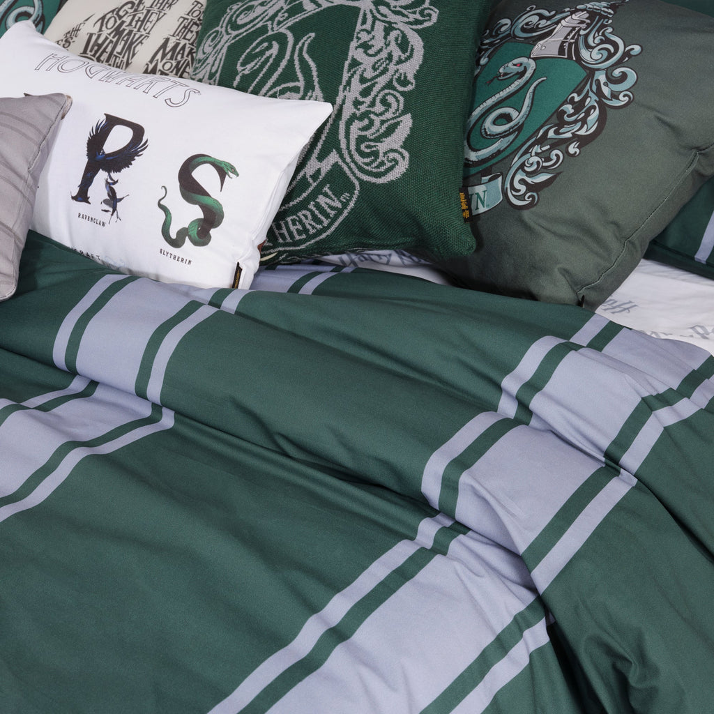 Duvet cover 100% cotton Slytherin Stripes