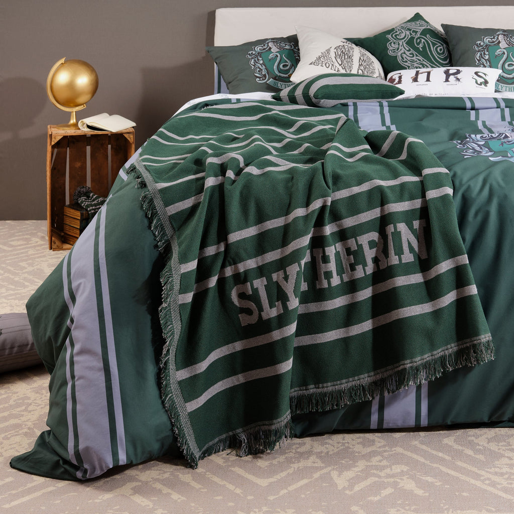Duvet cover 100% cotton Slytherin Stripes