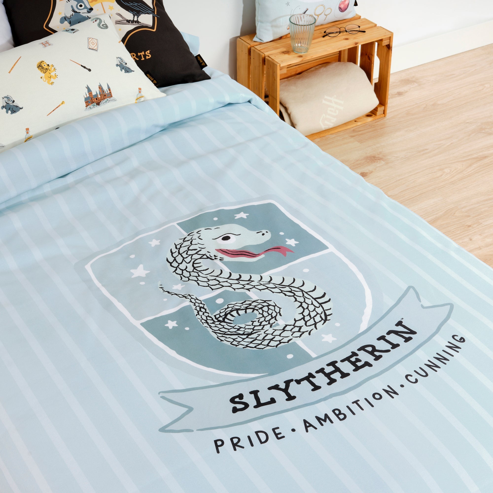 100% cotton Slytherin Sweet duvet cover