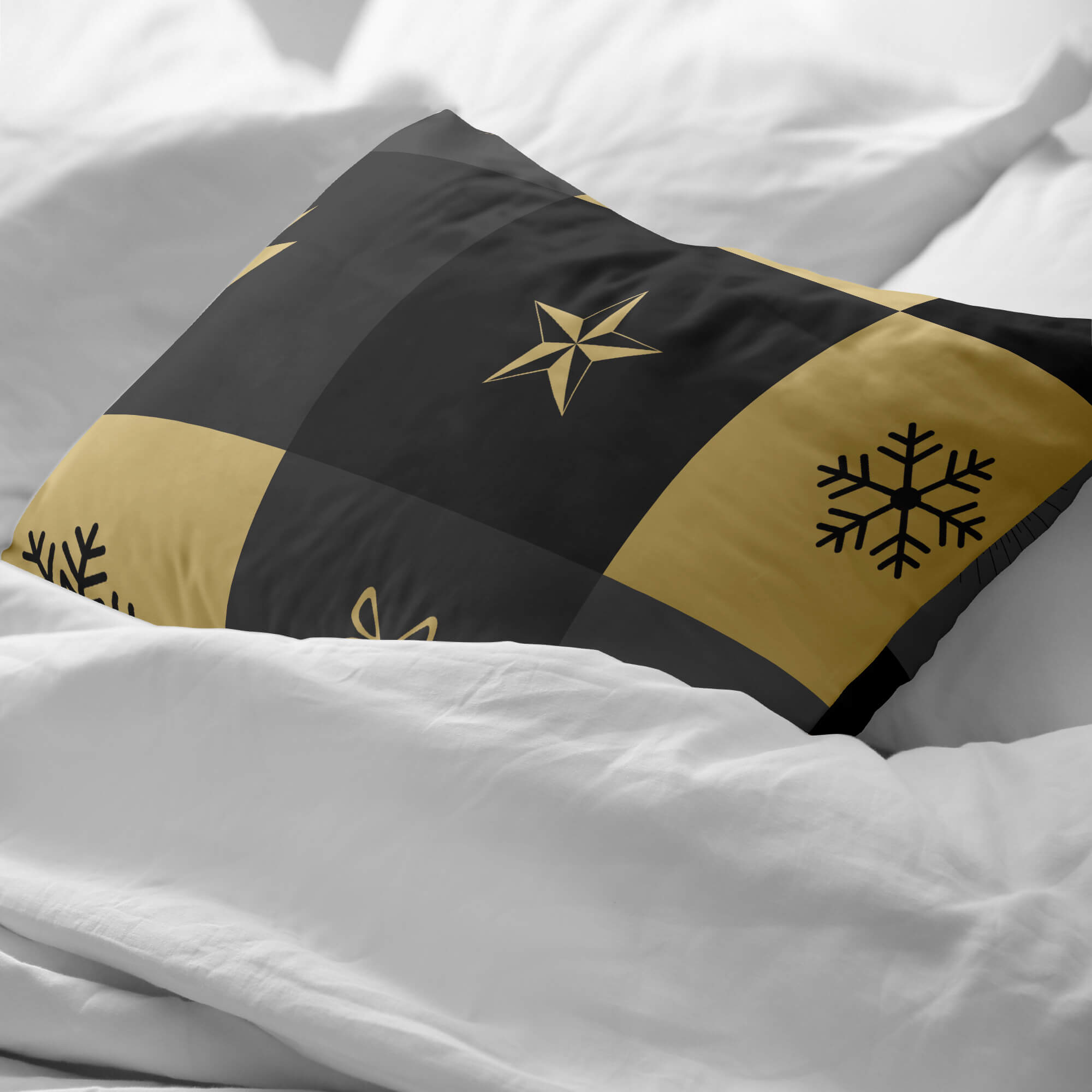 100% Cotton Pillowcase Hogwarts Plaid Christmas