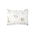 100% Cotton Hogwarts Gold Christmas Pillowcase