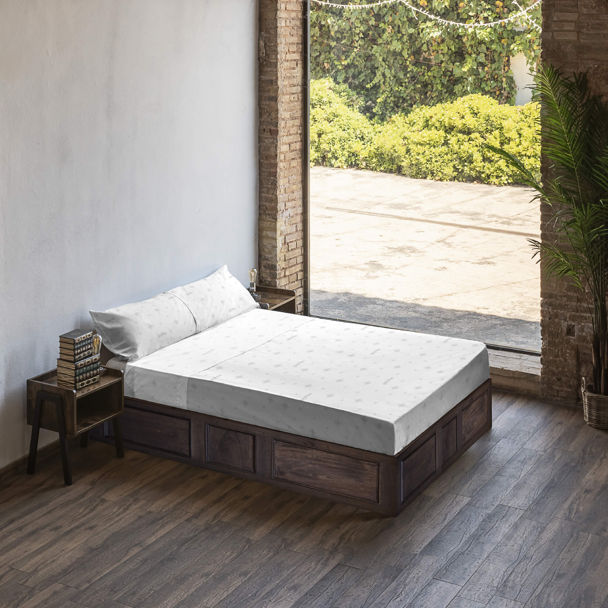 HPotter Stars Grey 100% Cotton Sheet Set