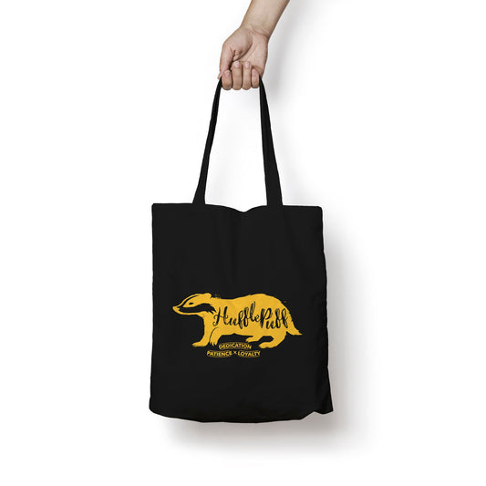 Tote bag 100% algodón Hufflepuff Values 36x42 cm
