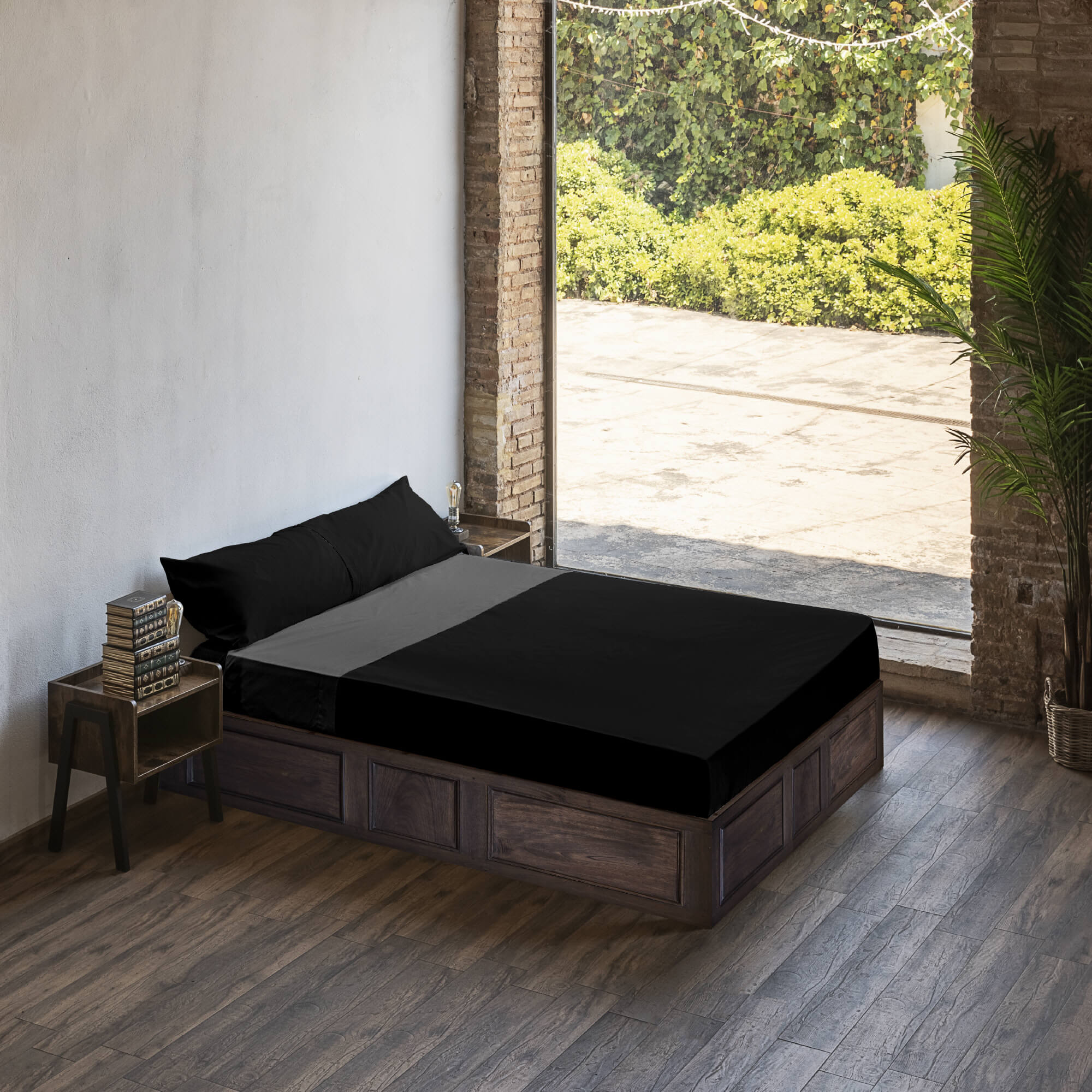 Harry Potter 100% Cotton Sheet Set Black