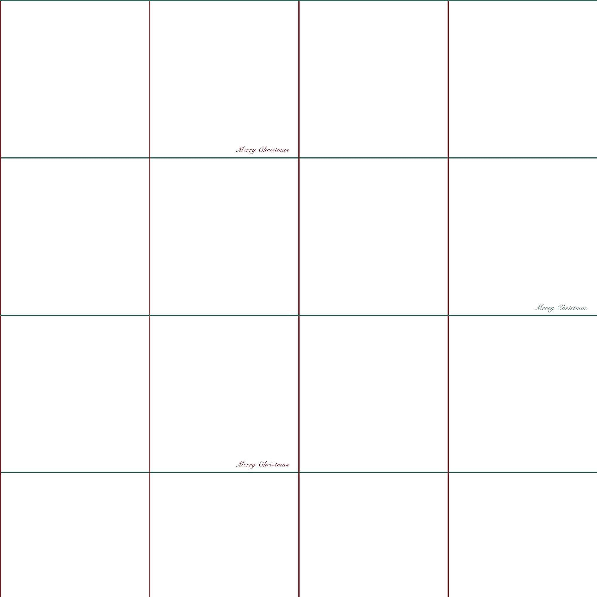 Serviettes 100% coton paquet de 2 unités Blanc Noël 3